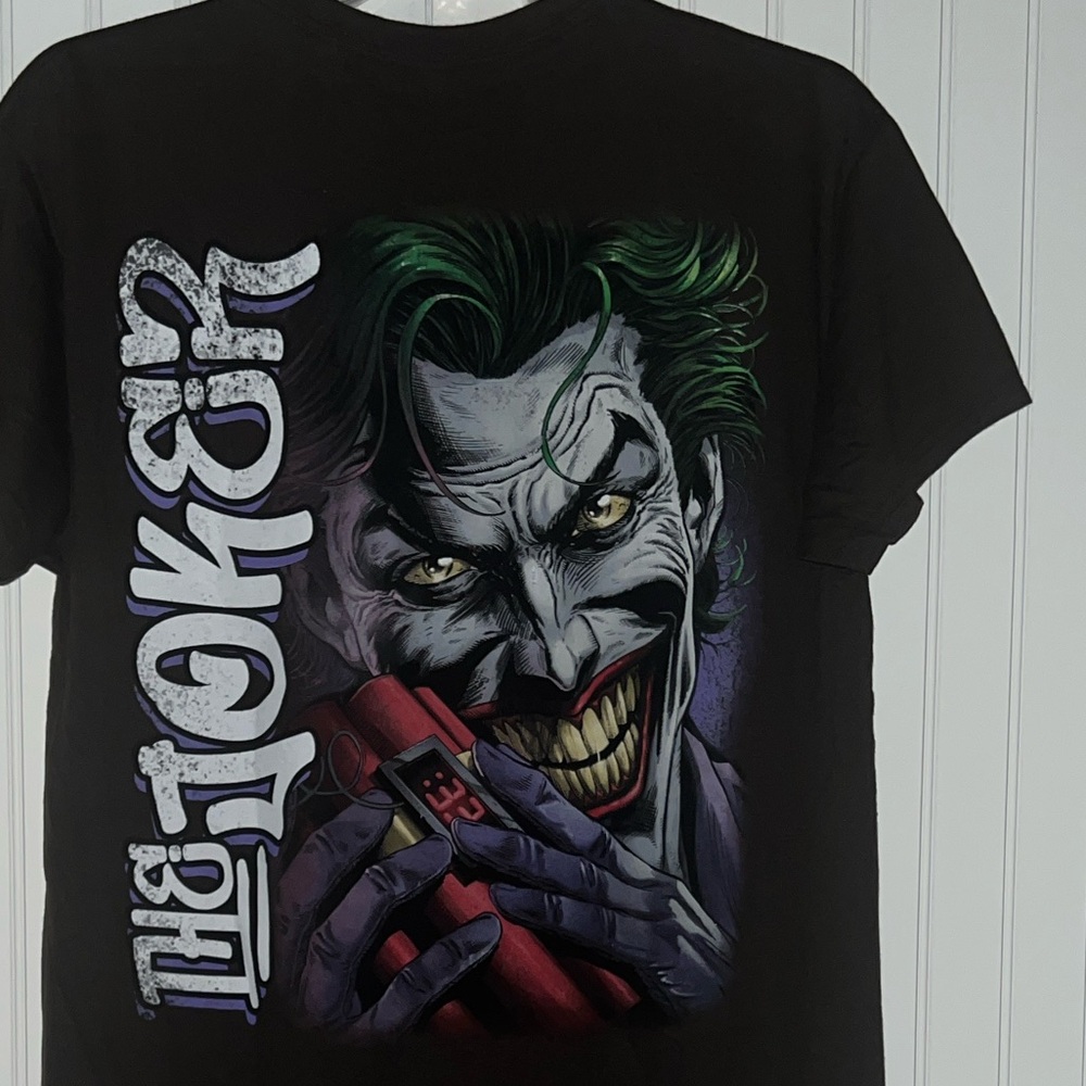CVLA Joker Batman Shirt L NWOT Civil Regime